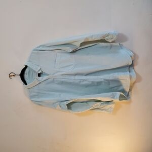 American Eagle Outfitters Pastel Green Button Down Shirt